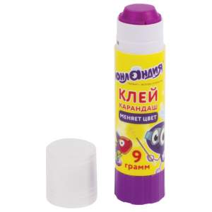 Клей-карандаш  Юнландия 9 г. хамелеон арт....